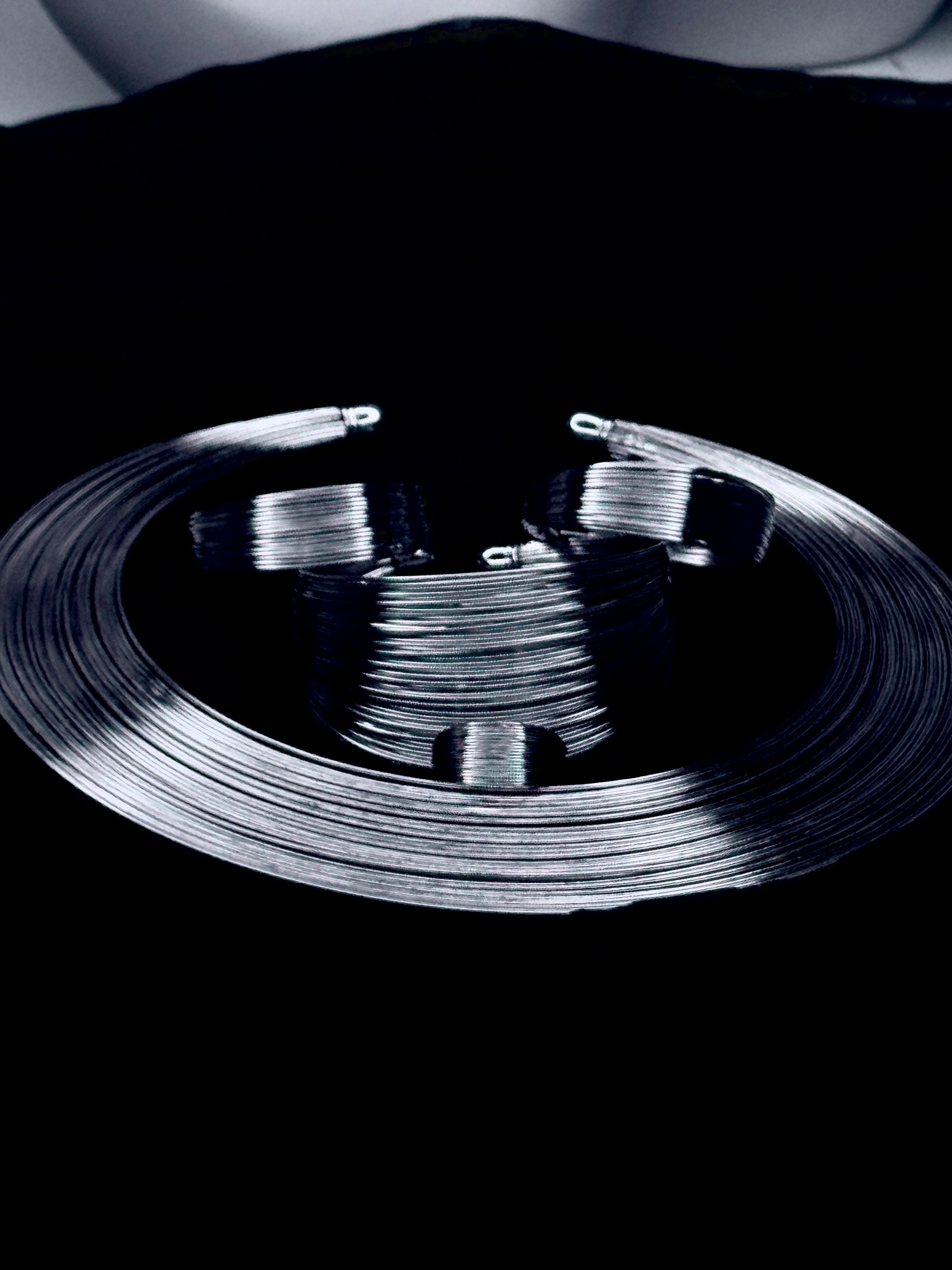 Zahara – Silver Coil Statement Set (Tarnish-Free)