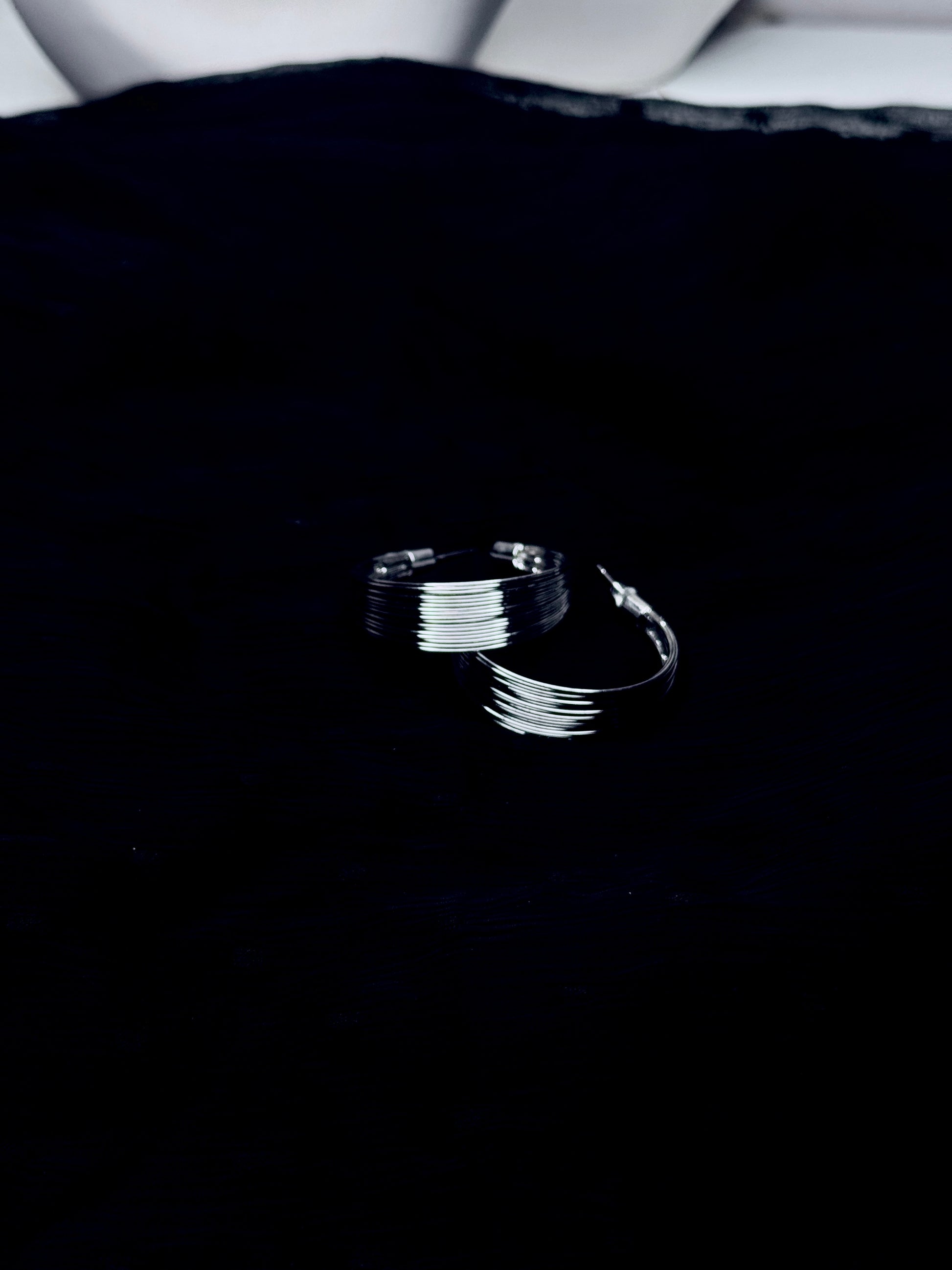 Zahara – Silver Coil Statement Set (Tarnish-Free)