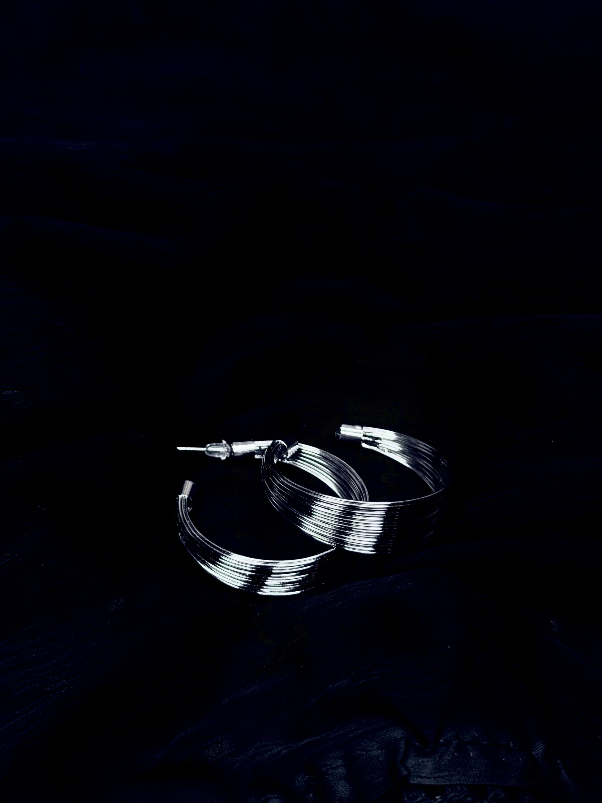 Zahara – Silver Coil Statement Set (Tarnish-Free)
