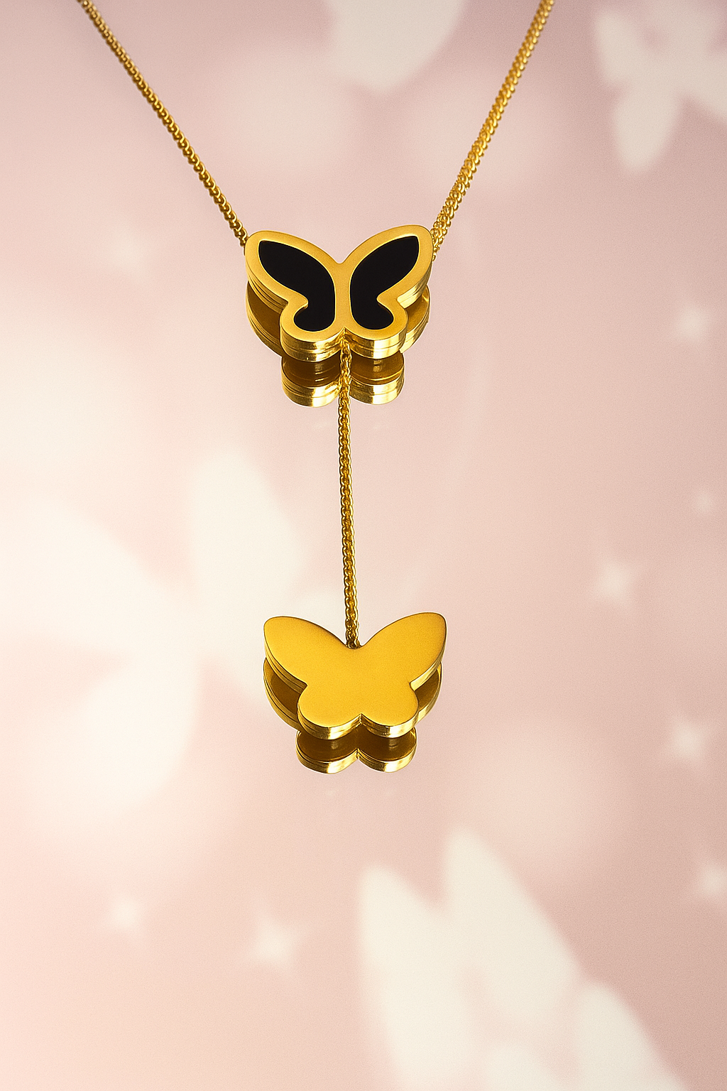 Nyra – Twin Wings Necklace (Anti-Tarnish)