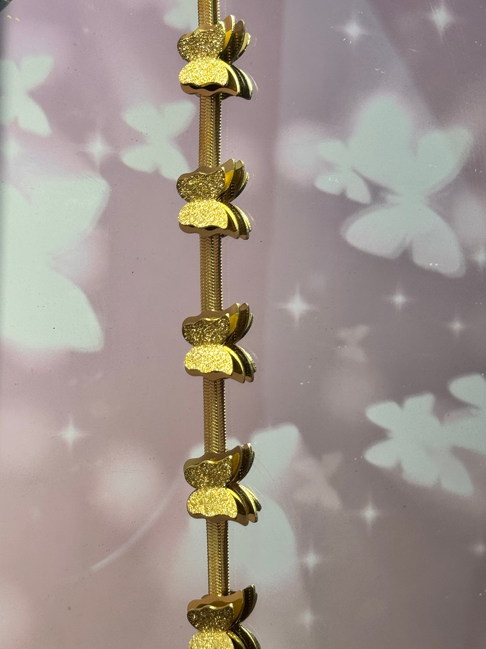 Luma – Butterfly Dance Bracelet (Anti-Tarnish)