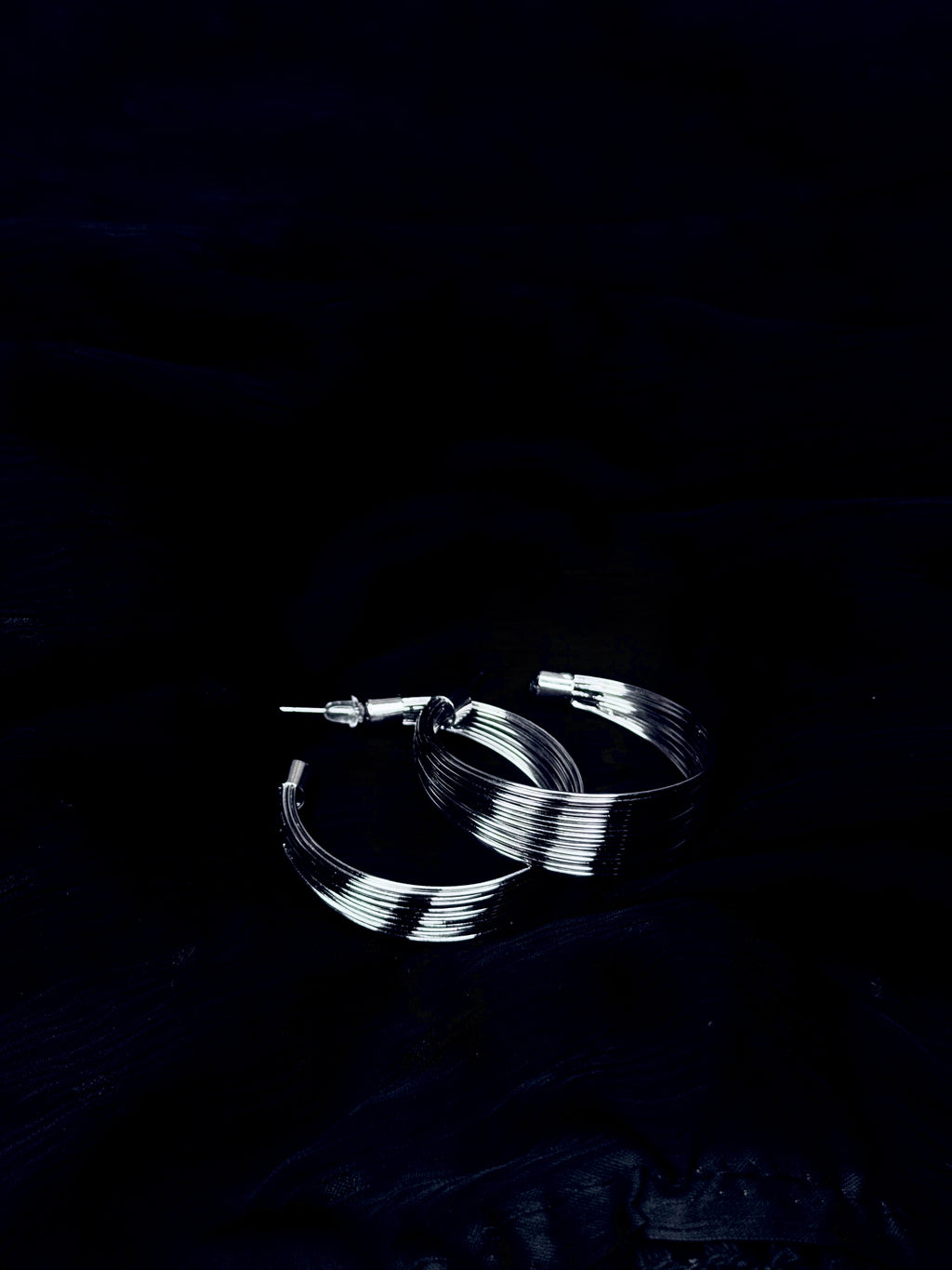 Zahara – Silver Coil Statement Set (Tarnish-Free)