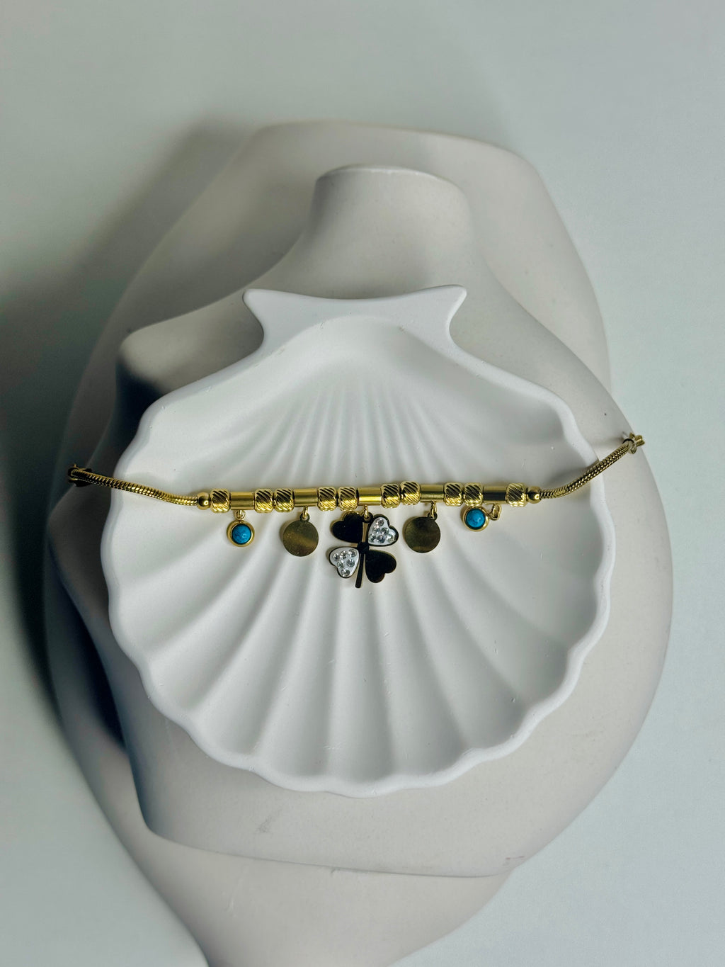 Solène – Keepsake Charm Bracelet (Anti-Tarnish)