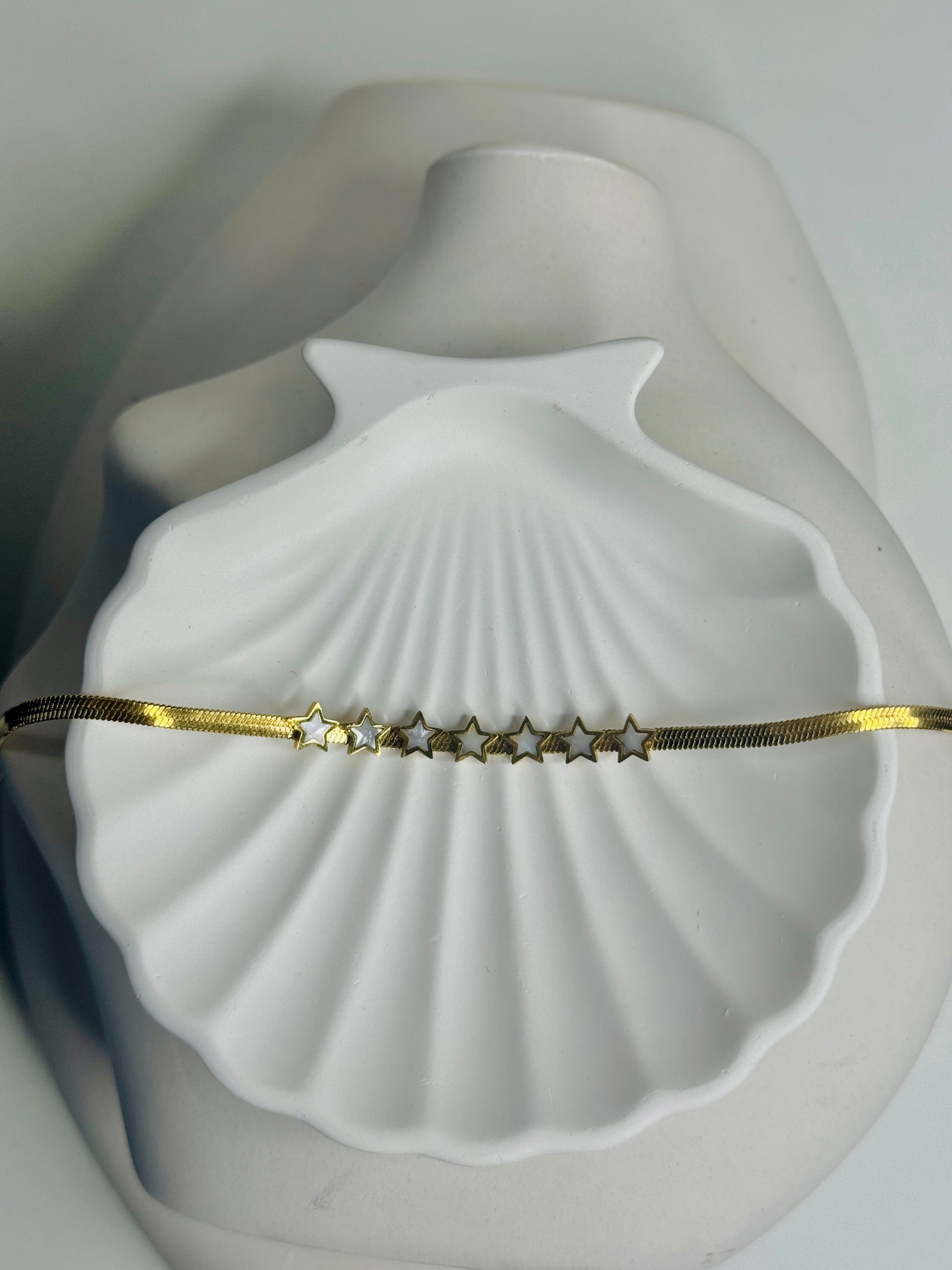 Astra – Starlit Cascade Necklace (Anti-Tarnish)