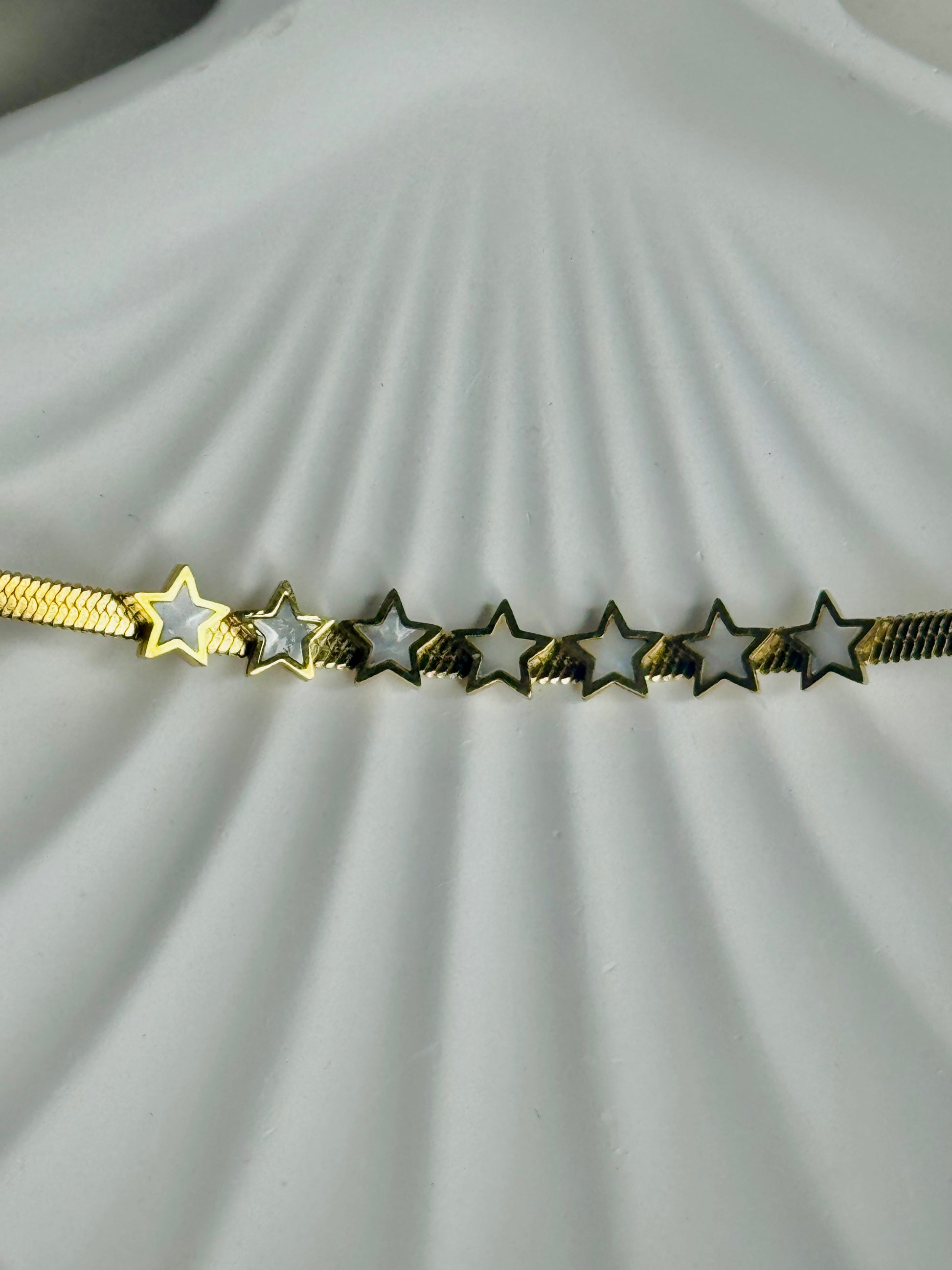 Astra – Starlit Cascade Necklace (Anti-Tarnish)