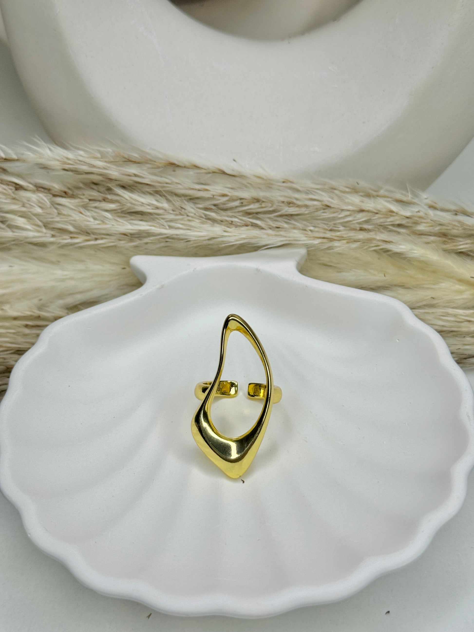 Nova – Sculptural Open Ring