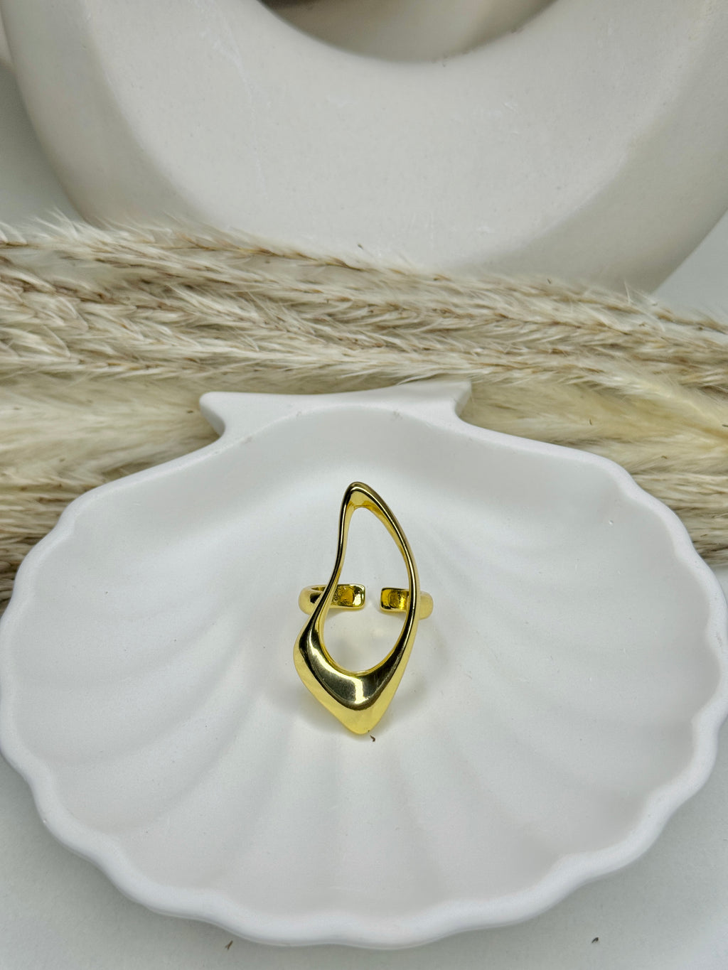 Nova – Sculptural Open Ring