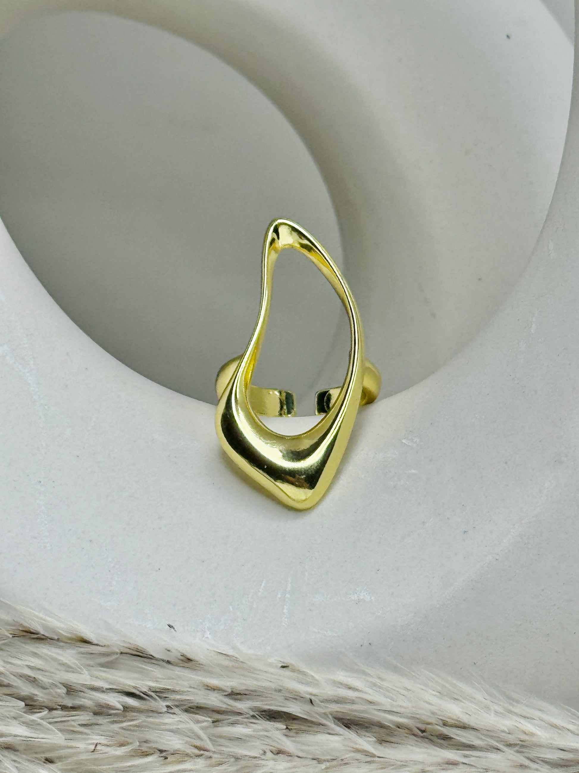 Nova – Sculptural Open Ring